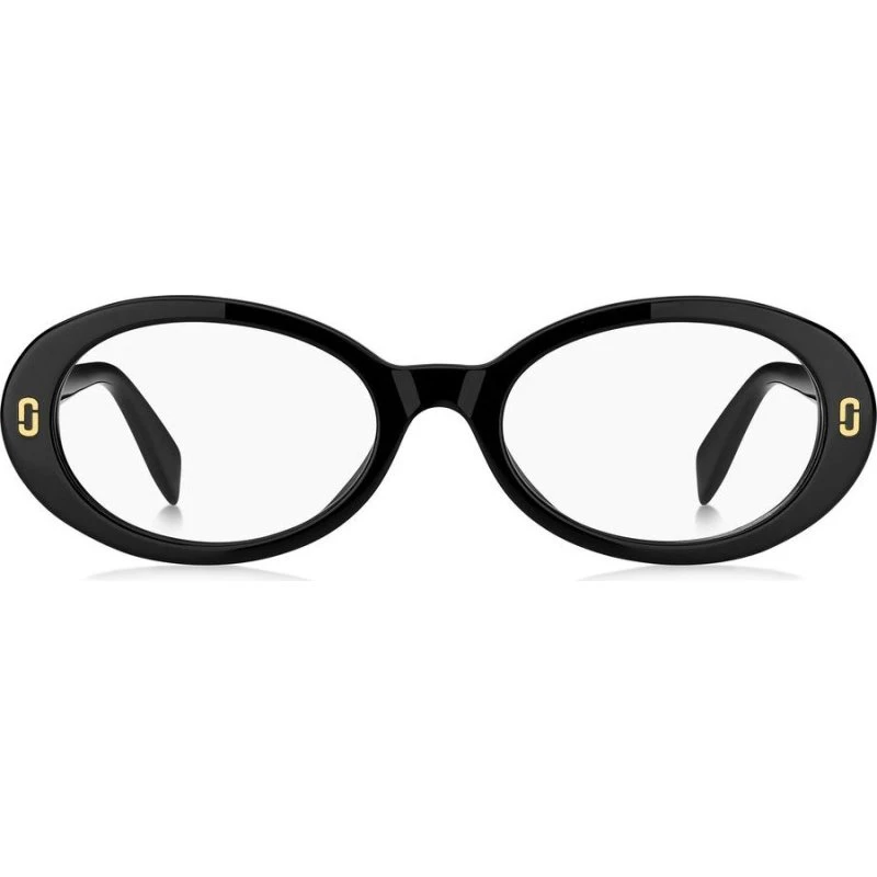 Marc Jacobs MJ 1132/G Lunettes de Vue Ovales Noires 51mm