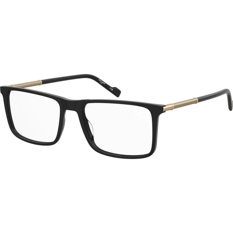 Pierre Cardin P.C. 6291 2M2 - Monture Optique Carrée en Acétate Noir