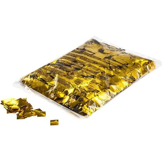Magic FX Confettis métalliques carré 17x17 mm Or – 1 kg