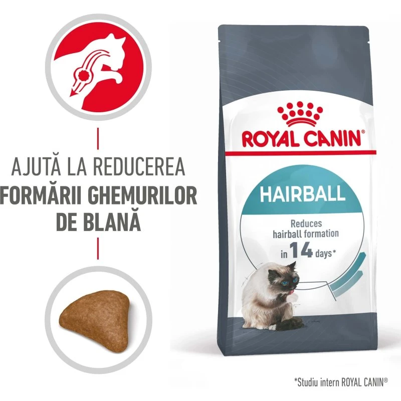 Royal Canin Hairball Care 2kg - Soin Boules de Poils pour Chat