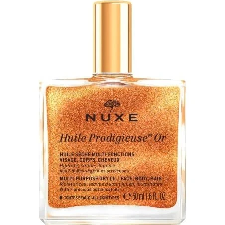 NUXE Huile Prodigieuse Or Multi-Usage Visage, Corps et Cheveux 100ml