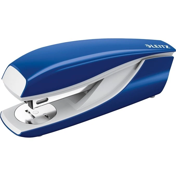 Leitz 5502 Agrafeuse Métal 30 Feuilles Bleu