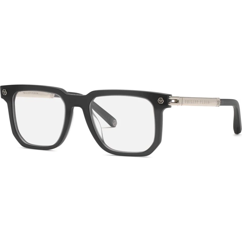 Philipp Plein VPP196 PLEIN LEGACY - Montures Optiques Carrées Grises
