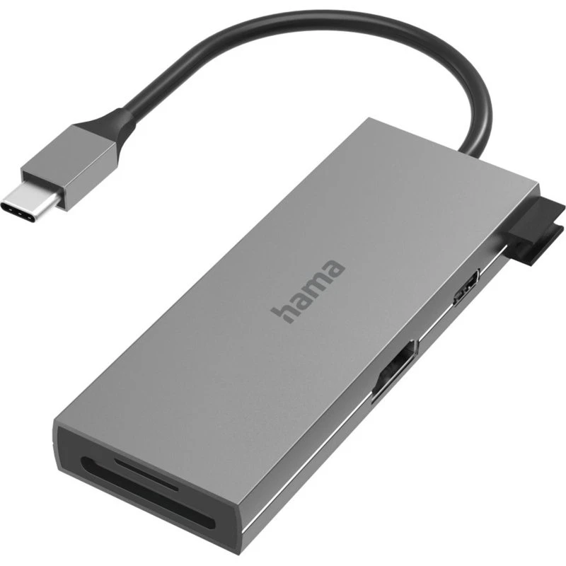 HAMA Hub USB-C 6 ports SD/microSD