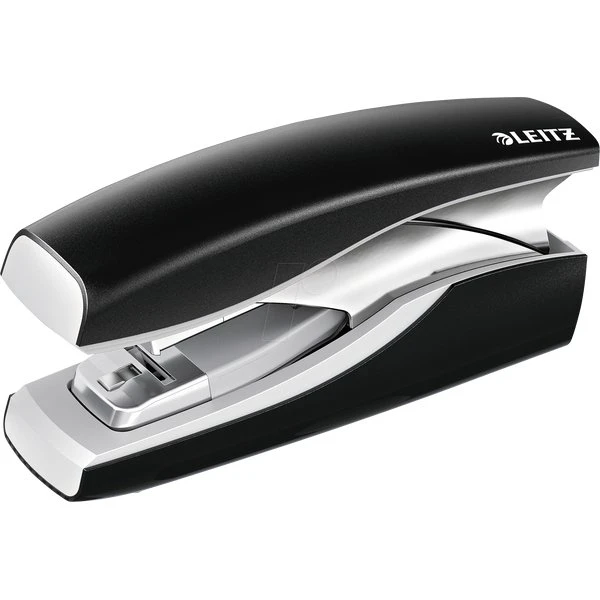 Leitz Agrafeuse de table Softpress, noir, 30 feuilles