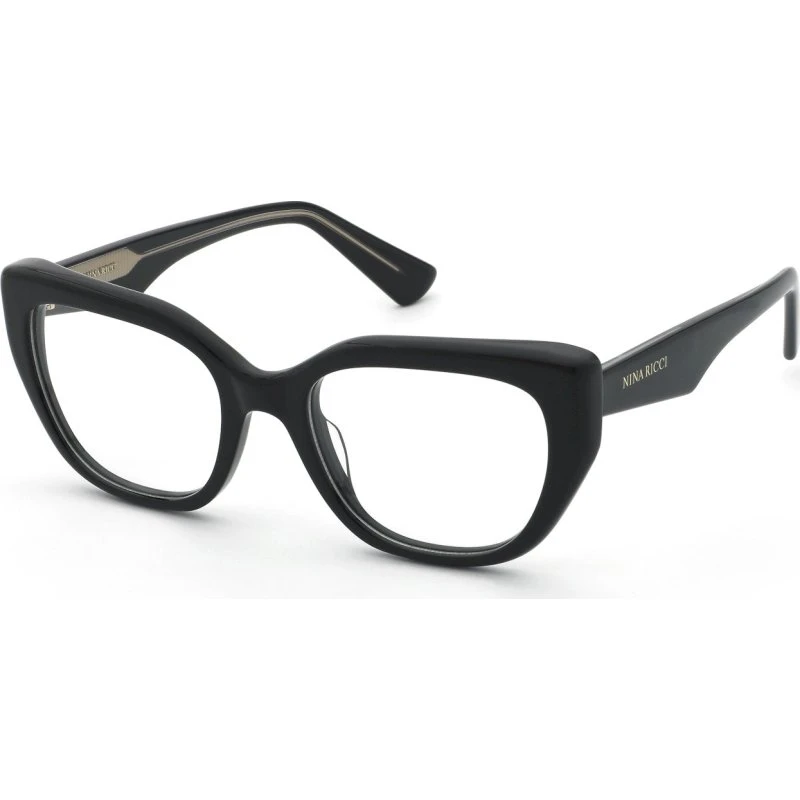 Nina Ricci VNR424 Montures Optiques Papillon Noires pour Femme