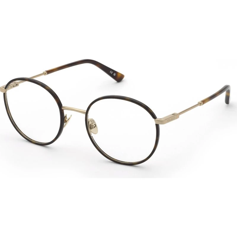 Nina Ricci VNR428 Monture Optique Ronde en Métal Or - Femme