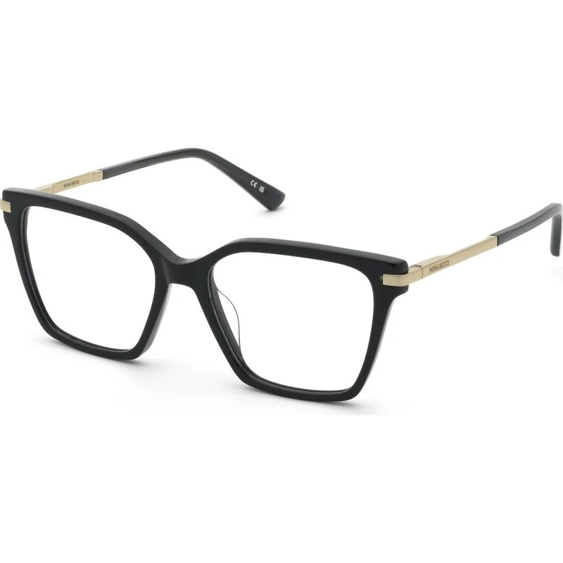 Nina Ricci VNR430 Lunettes de Vue Papillon Noires pour Femme