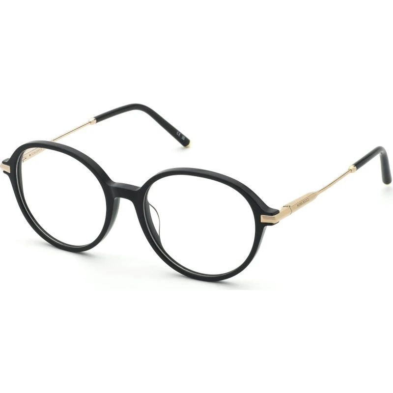 Nina Ricci VNR431 Montures Optiques Rondes en Acétate Noir