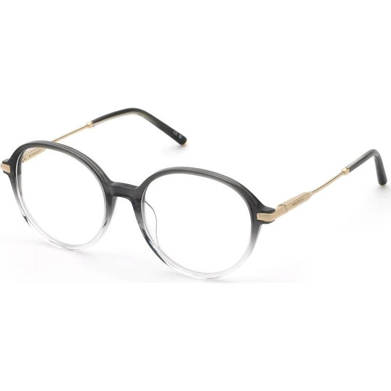 Nina Ricci VNR431 0FUS - Monture Optique Ronde en Acétate Gris