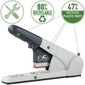 Leitz Agrafeuse 5551 Argenté - 80 Feuilles