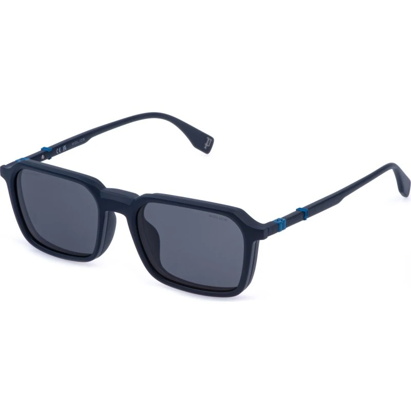 Police UPLR60 Beyond Lite 8 Montures Optiques Bleu Fumée