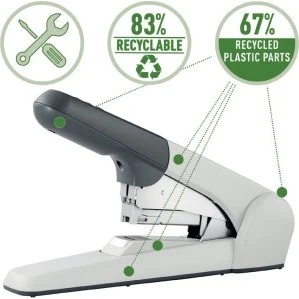 Leitz 5552 Agrafeuse forte gris 60 feuilles