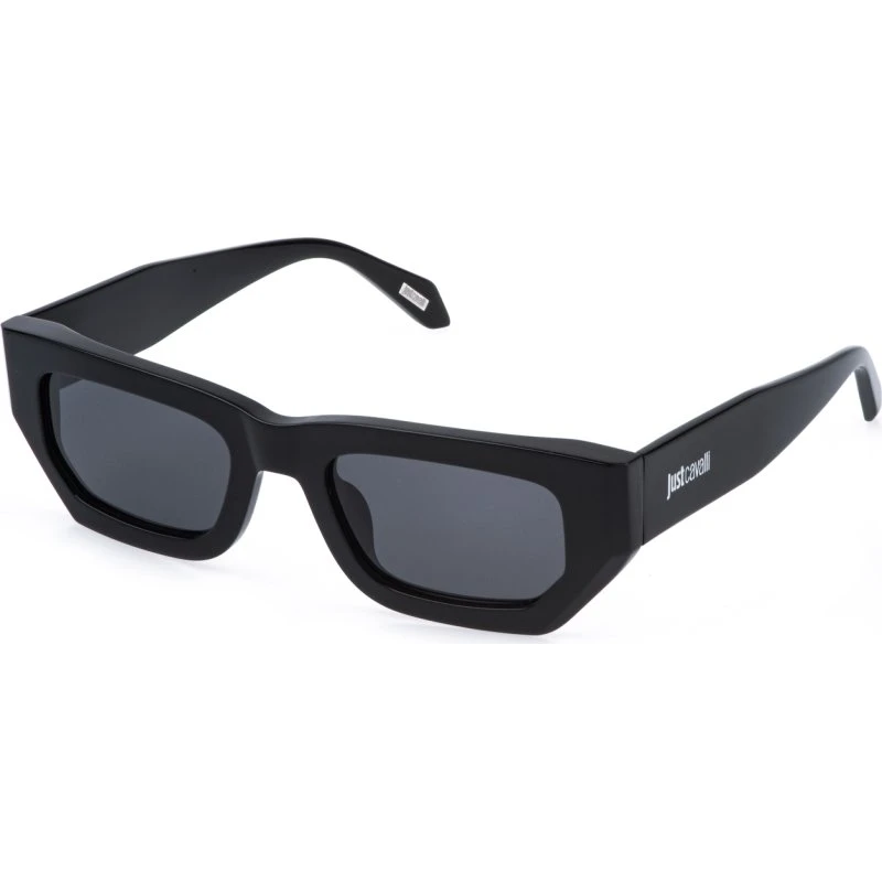 Just Cavalli SJC170 Lunettes de Soleil Géométriques Noires