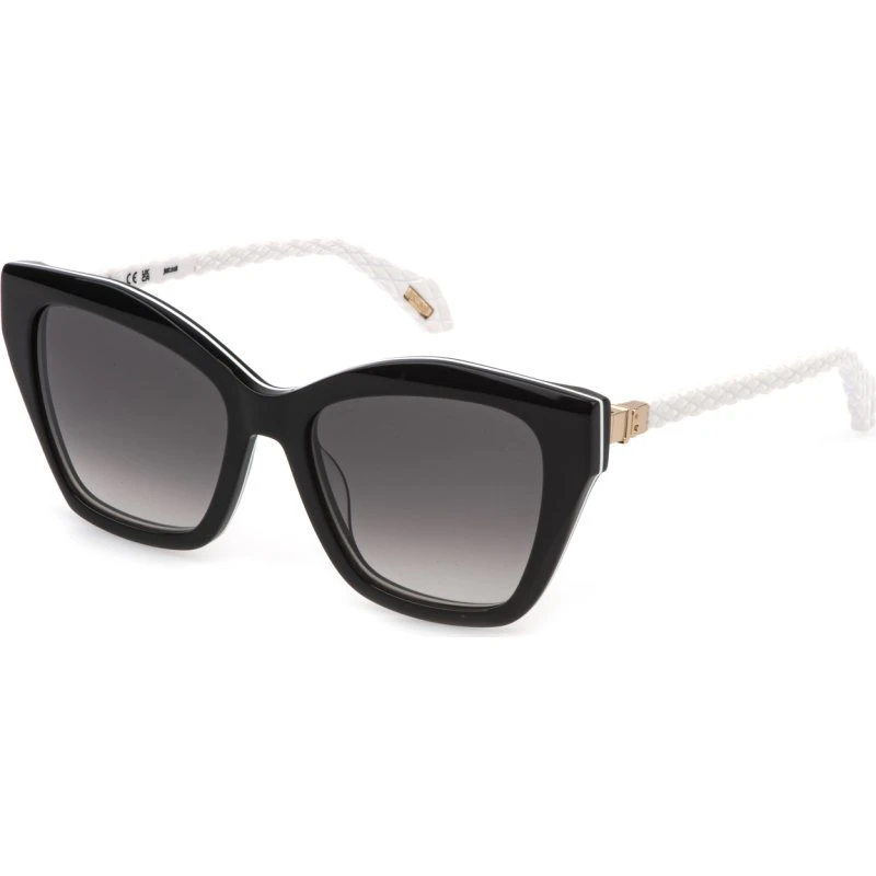 Just Cavalli SJC175 Lunettes de Soleil Papillon Noires pour Femme