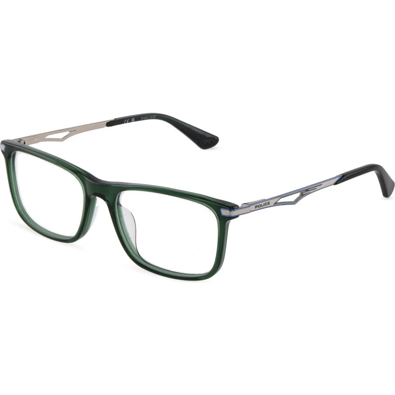 Police Junior VK178 WINGEE JR 1 Montures Optiques Acétate Vert Carré