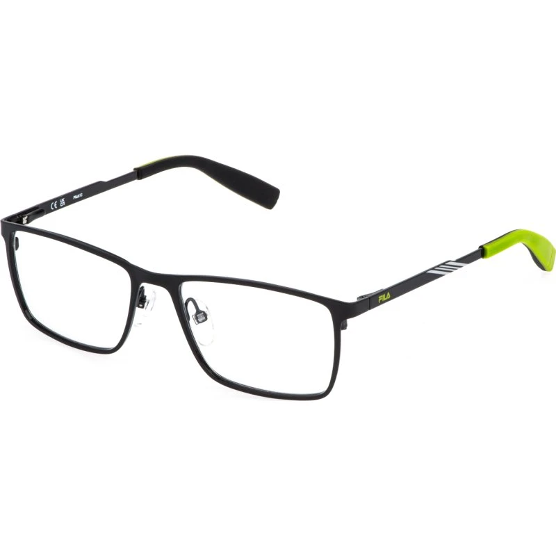 Fila Junior VFID46L 530 - Monture Optique Métal Carrée Noire