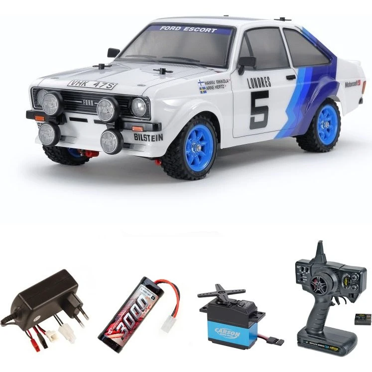 Tamiya MF-01X Ford Escort Mk.II Rally 1:10