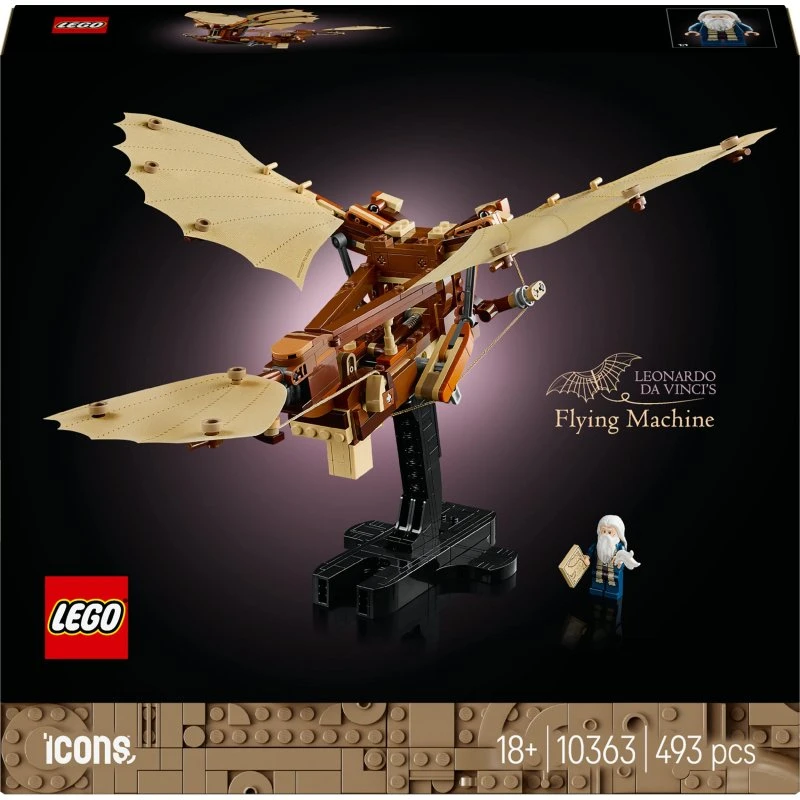 LEGO Icons 10363 La machine volante de Léonard de Vinci