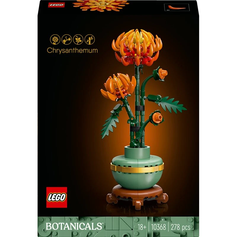 LEGO Icons 10368 Chrysanthème - Décoration Florale