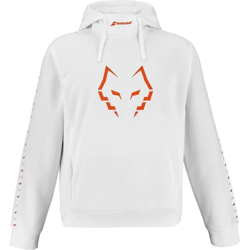 Babolat Hood Sweat Juan Lebron - Blanc