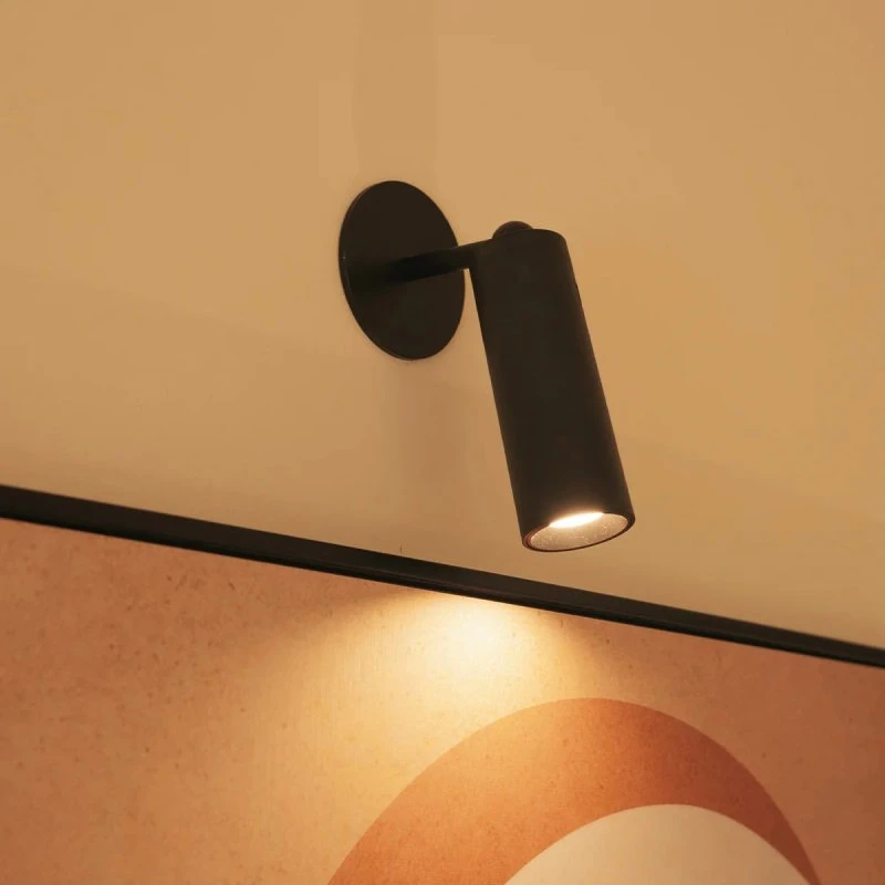 Newgarden Roll 4 Applique murale LED rechargeable, noir, orientable