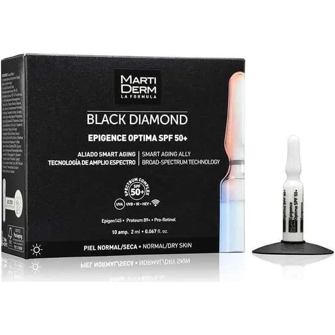 Martiderm Black Diamond Epigence Optima SPF 50 - 10 Ampoules