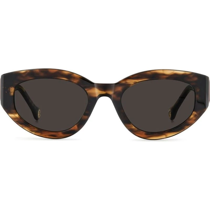 Carolina Herrera HER 0370/S Lunettes de Soleil Ovales Femme 52mm