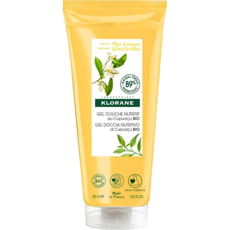Klorane Gel Douche Nutritif Fleur de Naranjo 200 ml