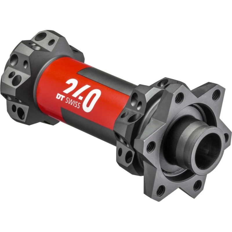 DT Swiss 240 EXP Straightpull Avant 28T 15x100mm Disque 6-Trous Noir