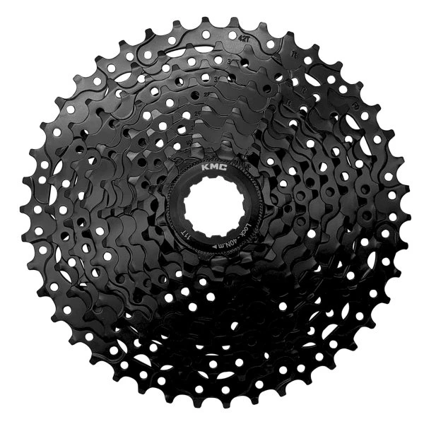 KMC Cassette 10V 11/42T Noire Aluminium