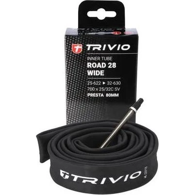 Trivio Race Chambre à Air 700x25-32C 80mm Noir