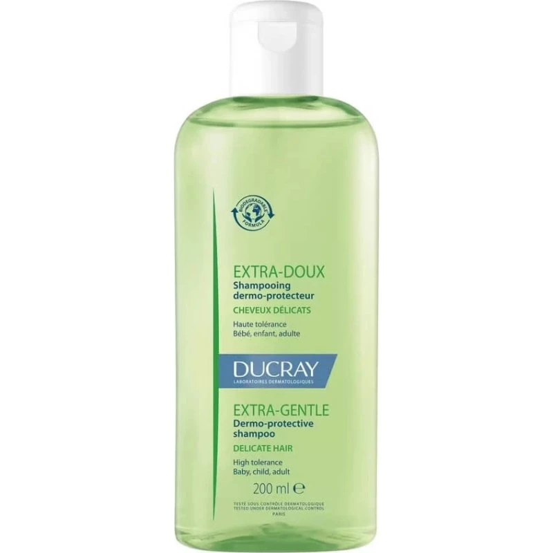 Ducray Shampooing dermatologique extra-doux, 200 ml