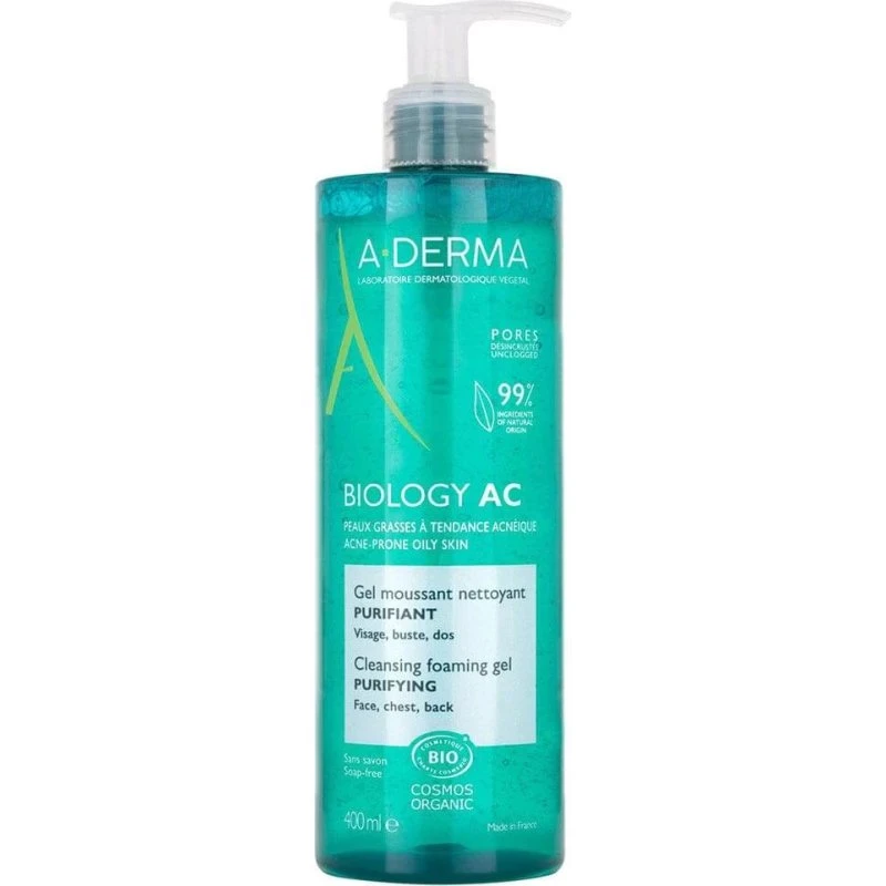 A-Derma Biology AC Gel Moussant Purifiant 400ml