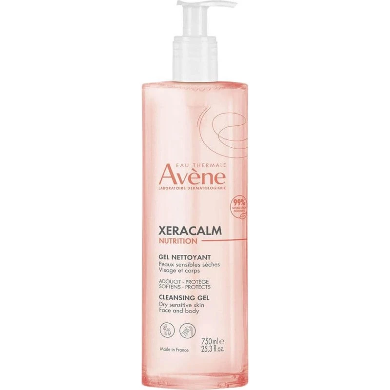 Avène Xeracalm Nutrition Gel Nettoyant 750ml