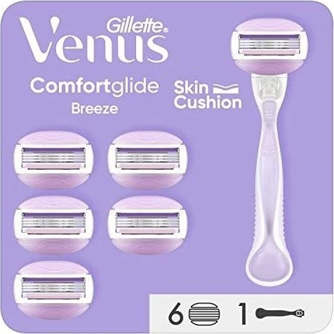 Gillette Venus Comfortglide Breeze, 6 Lames