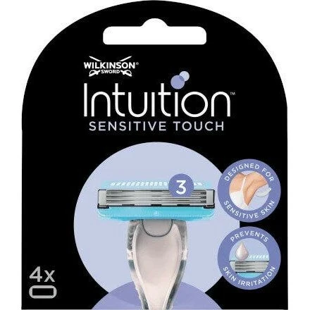 Wilkinson Sword Intuition Sensitive Touch Lames x4