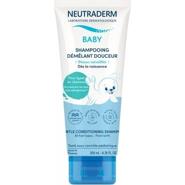 Neutraderm Baby Shampoing Démêlant Douceur 200 ml