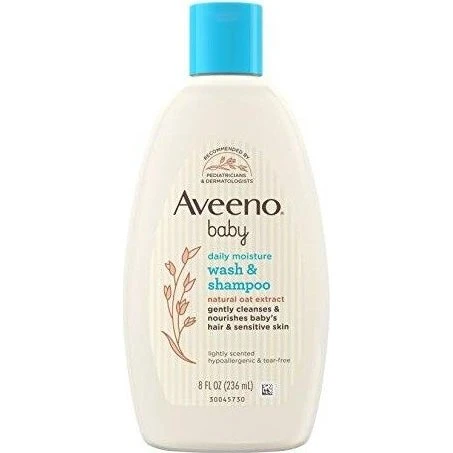 Aveeno Shampooing pour cheveux et corps 236 g