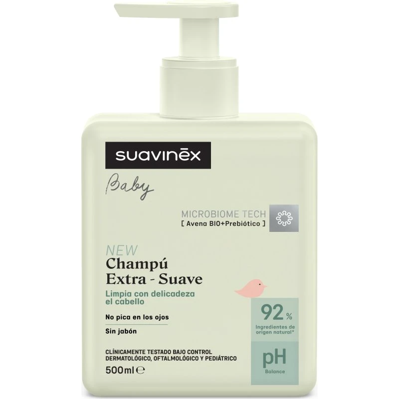 Suavinex Shampoing Extra-Doux Bébé 500 ml