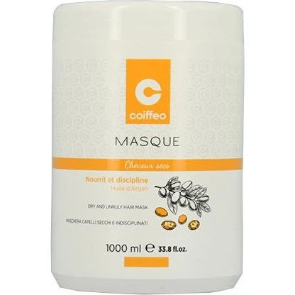 Coiffeo Masque Cheveux Secs 1000 ml Bleu Libellule