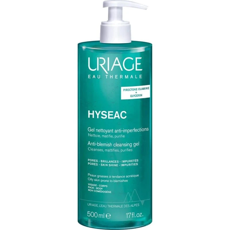 Uriage Hyséac Gel Nettoyant Anti-Imperfections 500ml