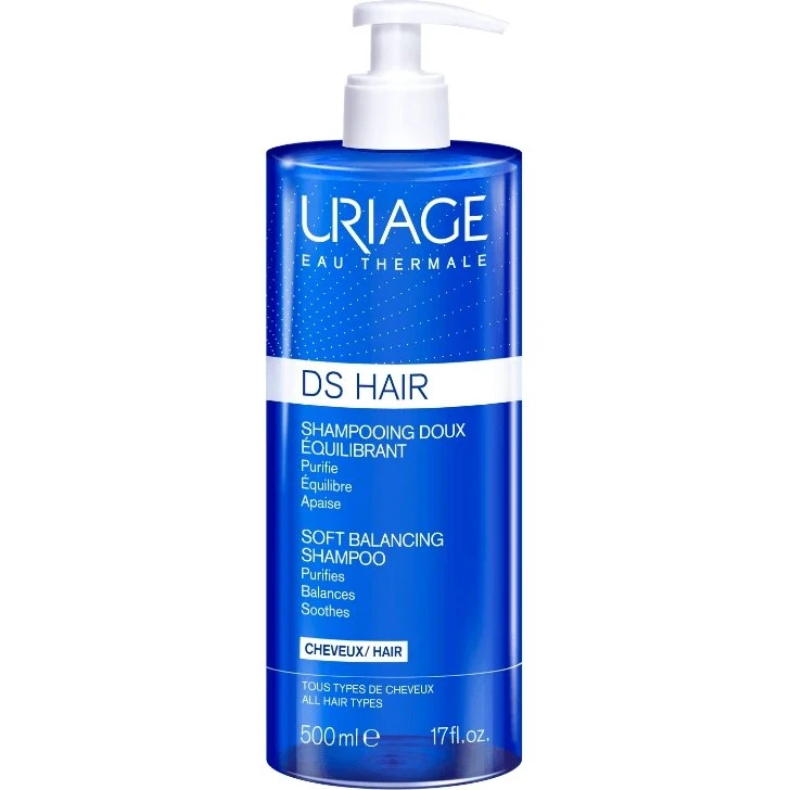 Uriage Shampooing Rééquilibrant D.S. Hair, 500 ml