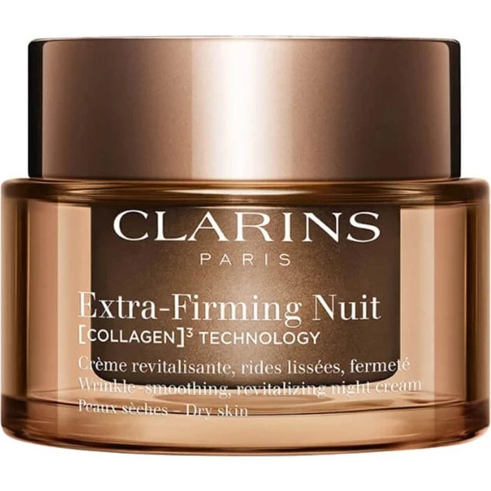 Clarins Extra-Firming Nuit Crème Peaux Sèches [COLLAGEN]³ 50ml