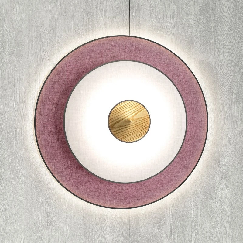 Forestier Cymbal S Applique Murale LED Rose Poudré
