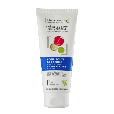 Dermaclay Crème Universelle Visage et Corps Bio 100ml