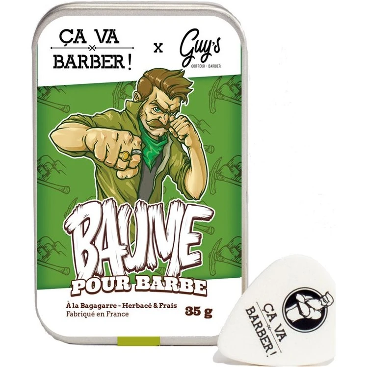 5/8ème Baume pour Barbe Bio À la Téméraire 35g