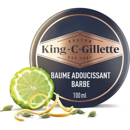 King C Gillette Baume à Barbe 100ml