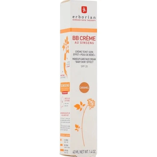 ERBORIAN BB Crème au Ginseng SPF20 Doré 15ml