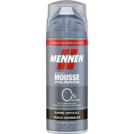 Mennen Mousse de Rasage 250 ml Extra Protection